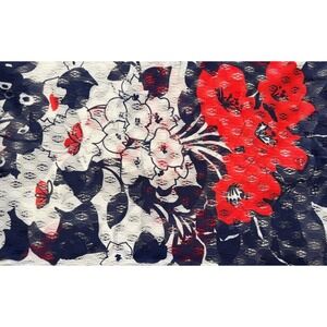 Vintage Floral Lace Fabric Romantic Gothic Stretch Yardage Nautical Chic